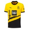 Original Fußballtrikot Borussia Dortmund Adeyemi 27 Heimtrikot 2023-24 Für Herren